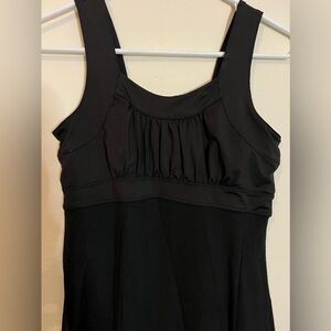 Casual black dress for everyday wear